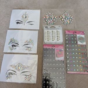 Festival face/body gems